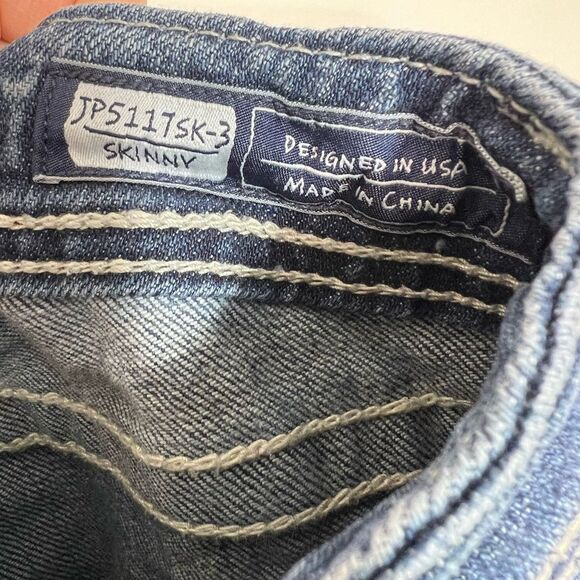 Miss Me Jeans Phoenix Embellished Pockets Skinny Womens Size 26 - Picture 3 of 7